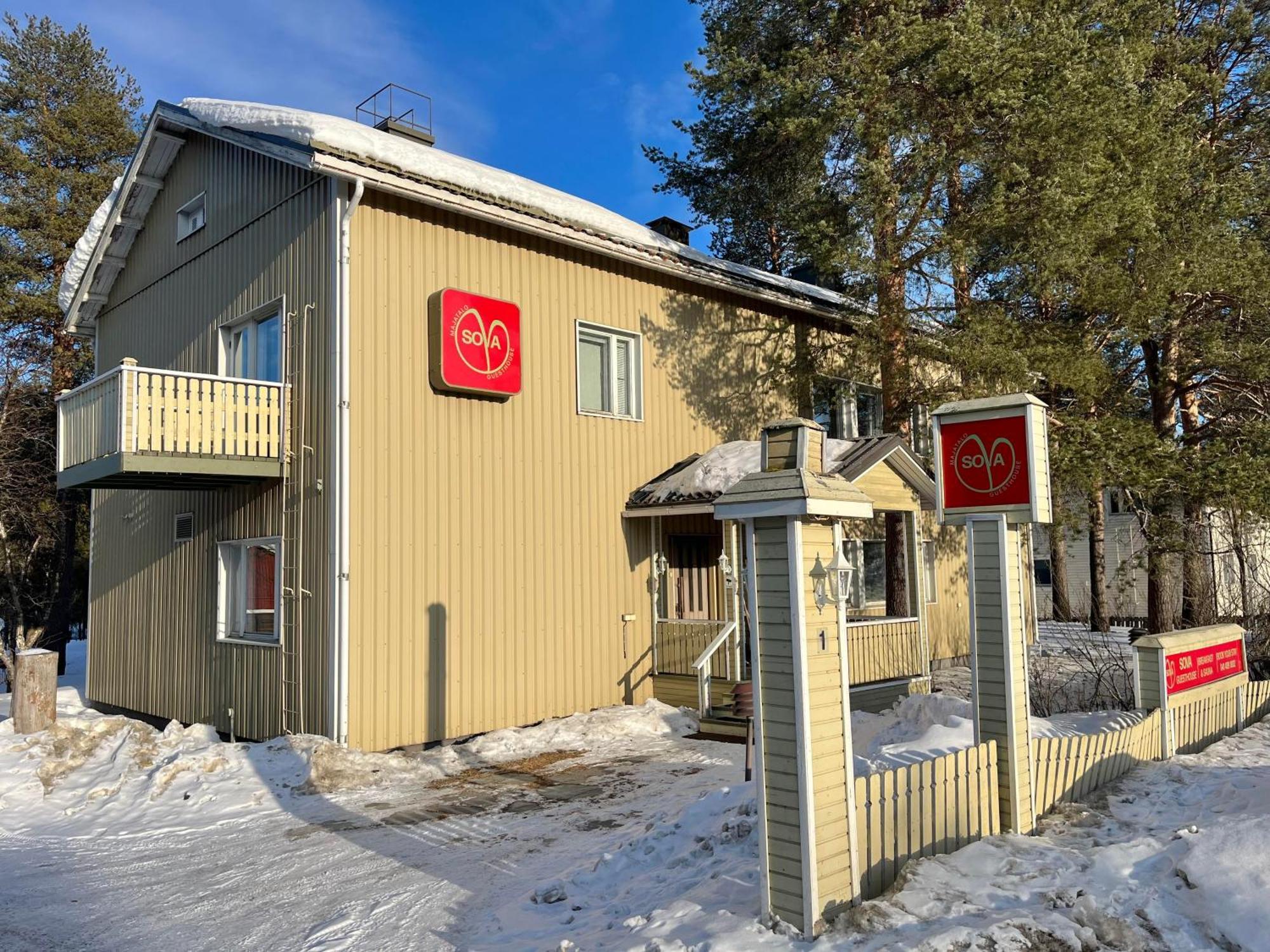 Sova Guesthouse Sodankylä Exteriér fotografie